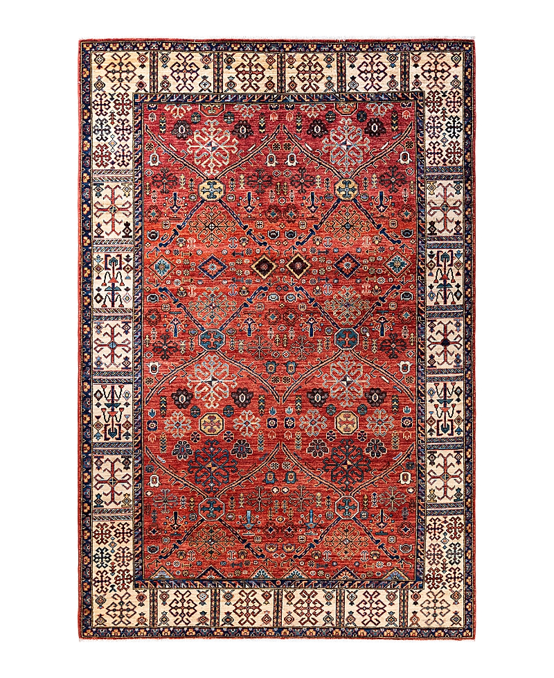 Bloomingdale's Serapi M1992 Area Rug, 6' X 8'11 In Red