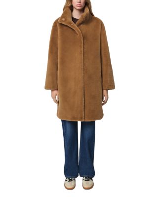 Blair Faux Fur Mid Length Coat