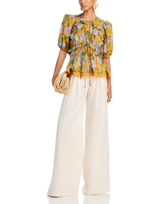 Capri Peplum Hem Top