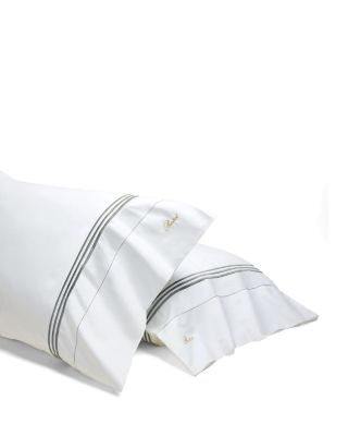 Pratesi Tre Righe Standard Pillowcase, Set of 2
