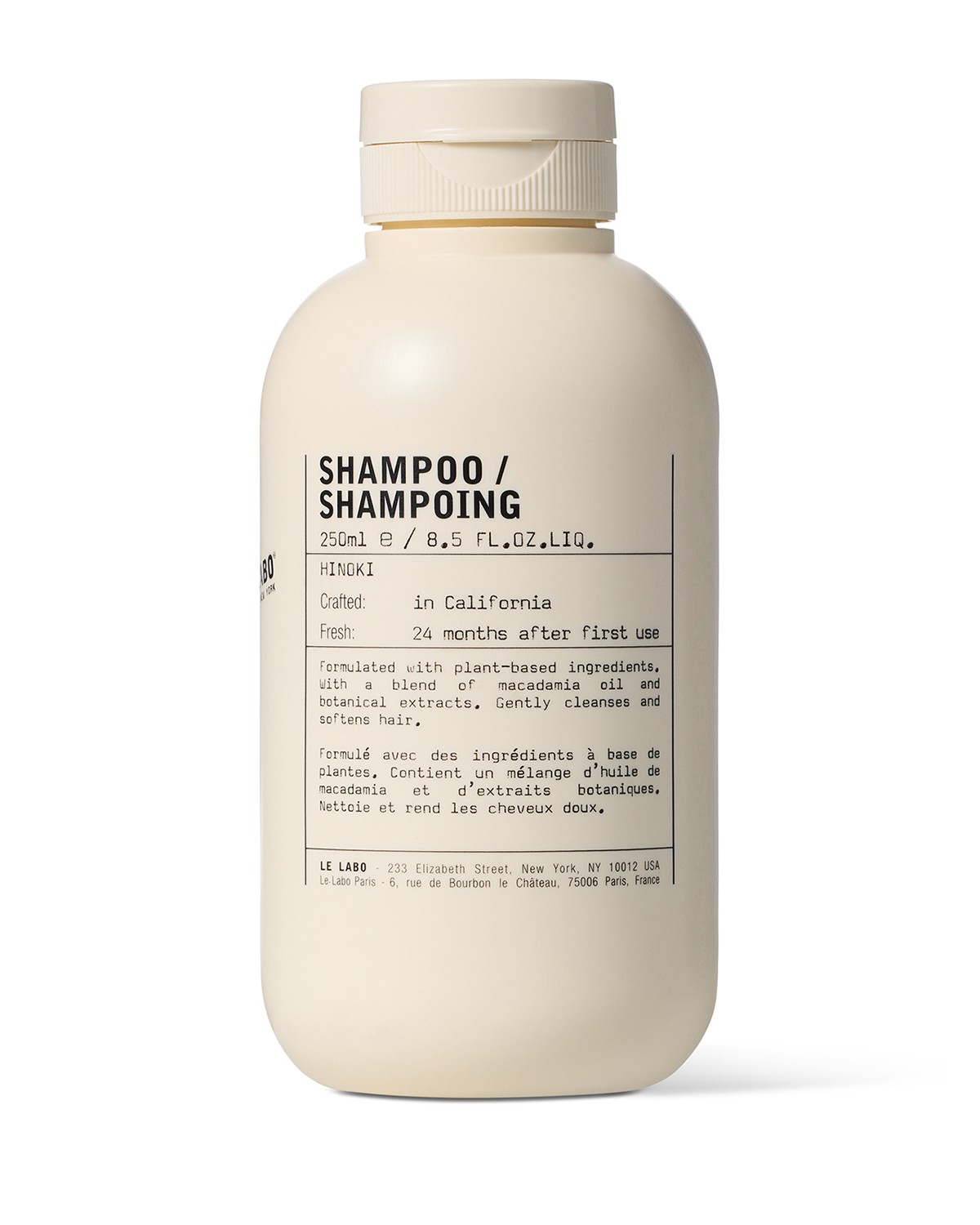 Le Labo Hinoki Shampoo 8.5 oz.