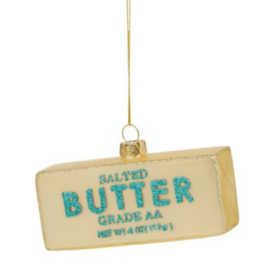 Bloomingdale's - Glass Butter Ornament - Exclusive