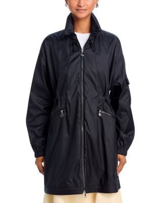 Adhemar Water-Repellent Long Parka Jacket