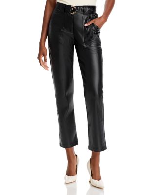 Elie Tahari - The Clea Faux Leather Pants