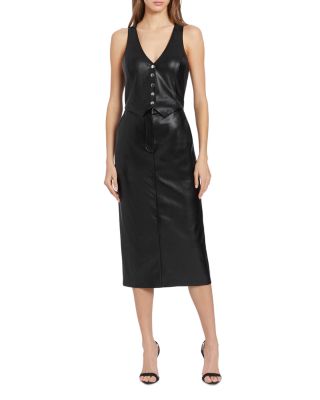 Amanda Uprichard - Ethan Faux Leather Dress