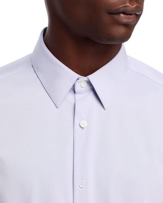 Irving Short-Sleeve Shirt in Structure Knit