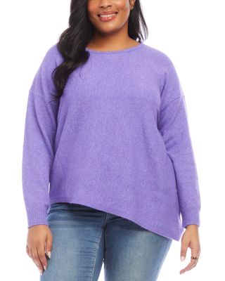 Karen Kane Plus Asymmetric Sweater