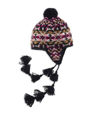 French Knot - Sedona Knitted Wool Earflap Hat