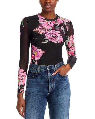 Johnny Was - Natalie Floral Mesh Top