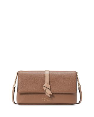 kate spade new york - Knott Pebbled Leather Crossbody