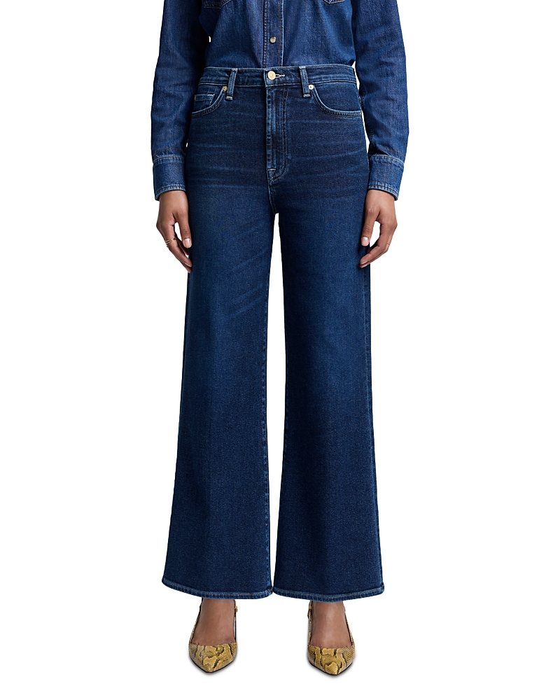 7 For All Mankind Ultra High Rise Wide Leg Jeans