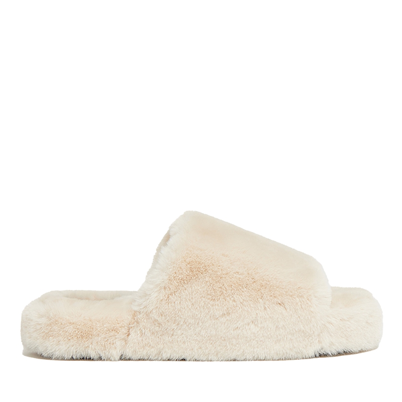 Apparis Women's Dillon Slide Slipper In Latte