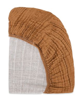 All Stages Midi Crib Sheet in GOTS Certified Organic Muslin Cotton