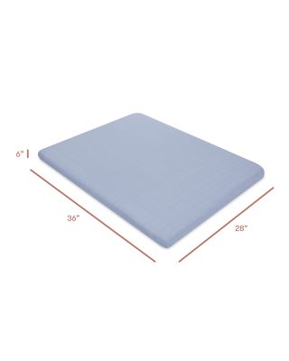 All Stages Midi Crib Sheet in GOTS Certified Organic Muslin Cotton