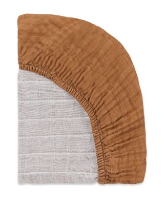 All Stages Bassinet Sheet in GOTS Certified Organic Muslin Cotton