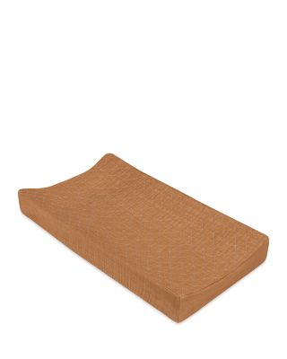 Quilted Changing Pad Cover in GOTS Certified Organic Muslin Cotton