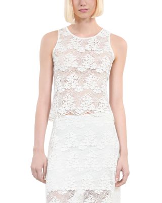 The Kooples Sleeveless Lace Top