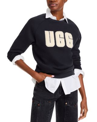 UGG® - Madeline Fuzzy Logo Crewneck Sweater