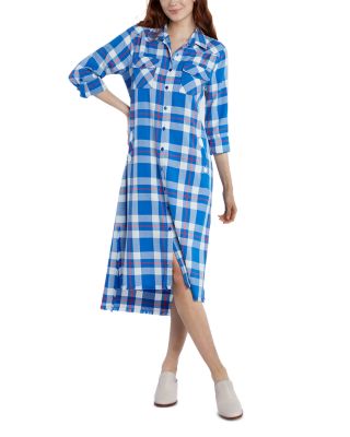 Billy T - Festival Plaid Shirt Dress