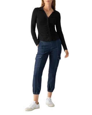 Dreamgirl Ruched Knit Shirt