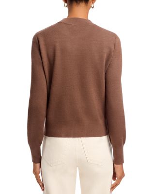 Distressed Faux Leather Bomber Jacket