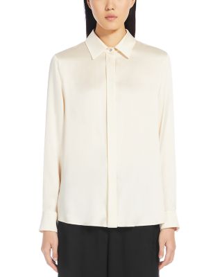 Max Mara Studio - Baden Stretch Silk Shirt