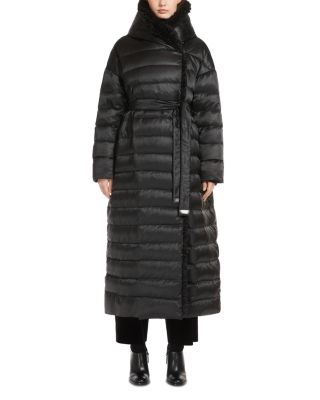 Max Mara - Novem Reversible Long Puffer Robe Coat