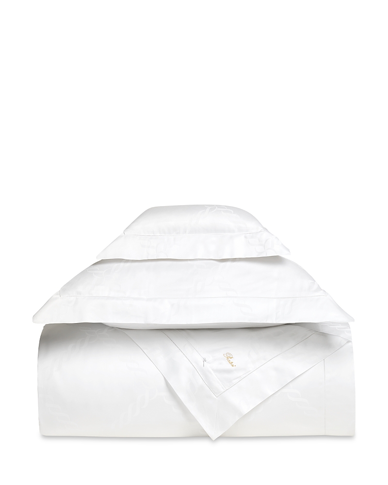 Pratesi Ori Treccia King Pillowcase Set In Sterling