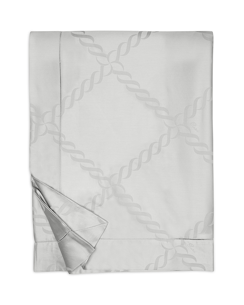 Pratesi Ori Treccia Duvet Cover, Full Queen In Sterling