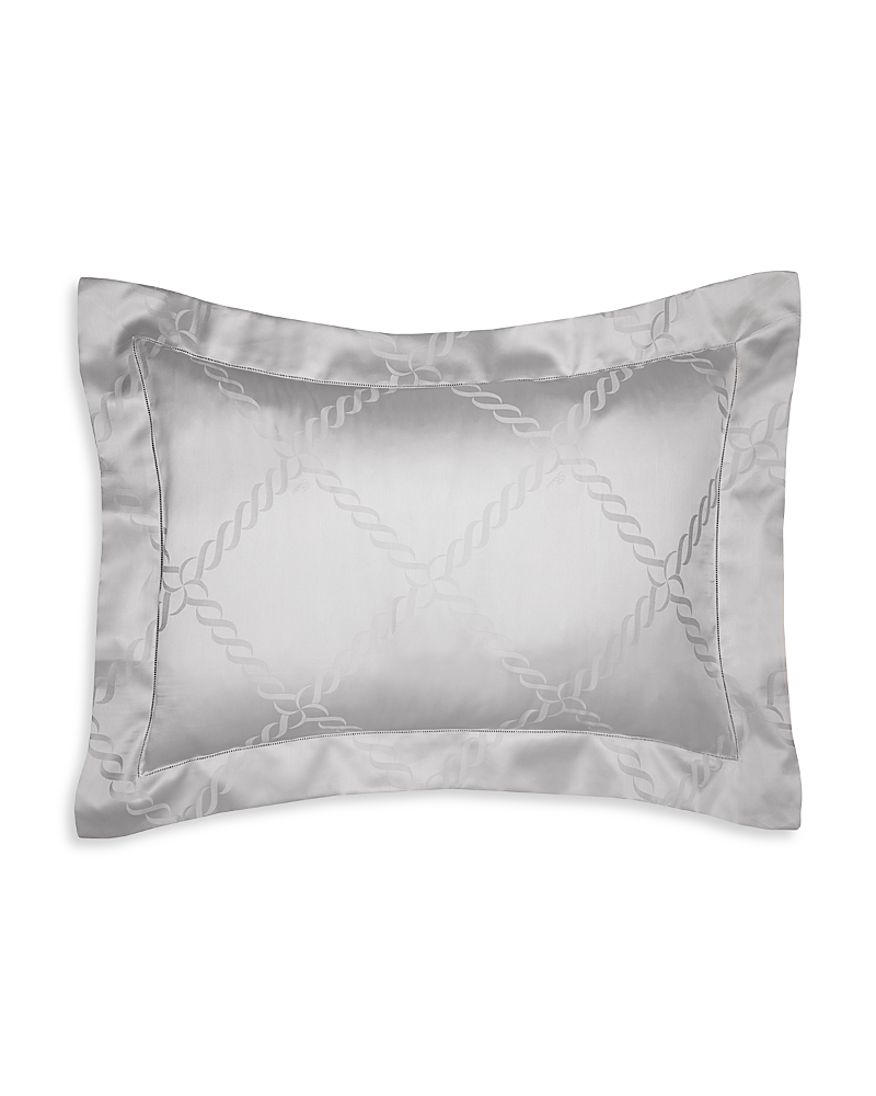 Pratesi Ori Treccia Standard Sham In Sterling