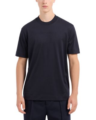 Emporio Armani Pima Cotton Embossed Logo Tee