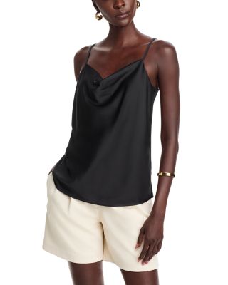 Elie Tahari - The Katrina Drape Neck Top