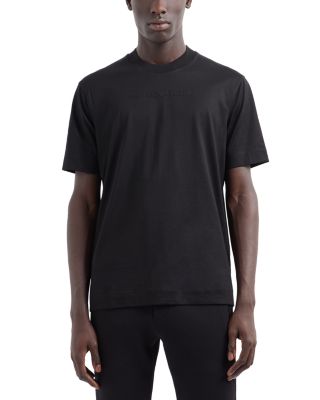 Emporio Armani Pima Cotton Embossed Logo Tee