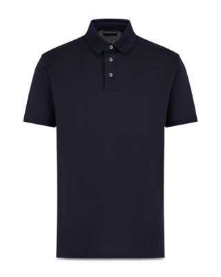 Chevron Jacquard Polo Shirt