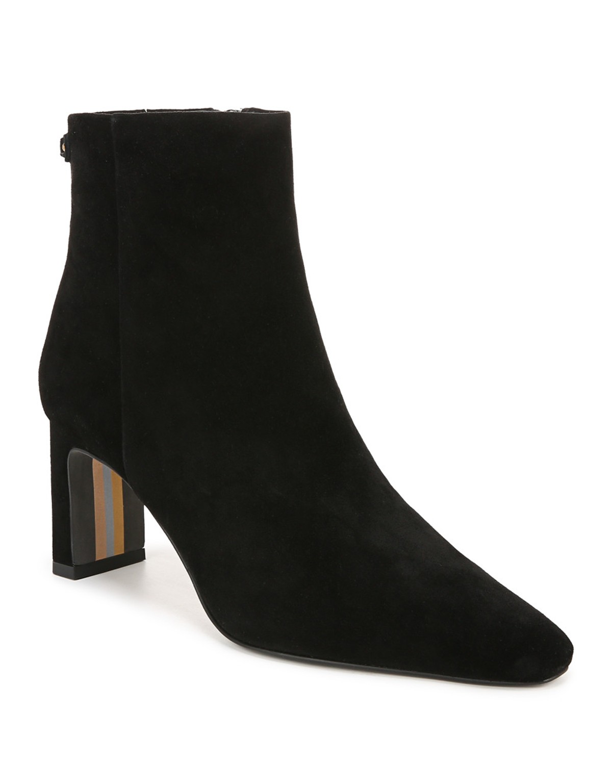 Sam Edelman Saige Pointed Toe Mid Heel Ankle Booties
