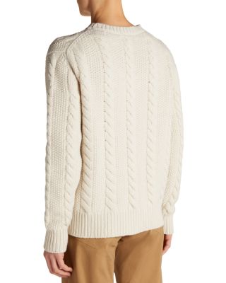Wool &amp; Cashmere Cable Knit Sweater