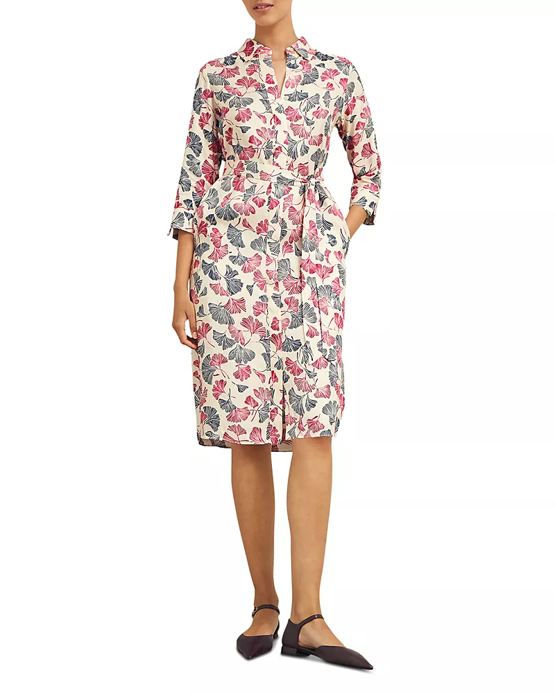 Hobbs London Francis Printed Shirtdress