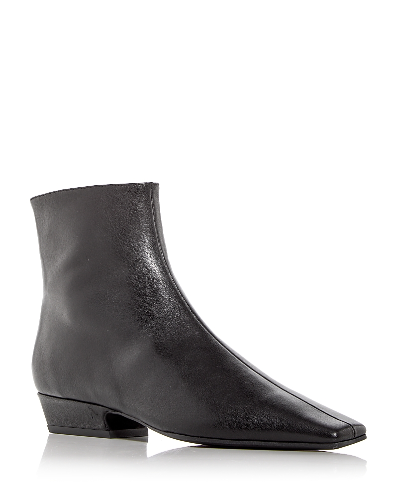 Jeffrey Campbell Ichabod Square Toe Bootie In Black