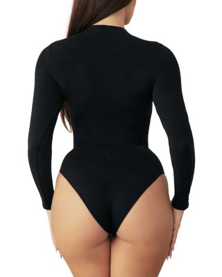 Long Sleeved Butter Sculpt™ Seamless Shapewear Bodysuit