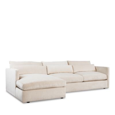 Brea 2-Piece Fabric Sectional - Exclusive