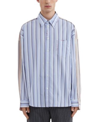 Marni - Printed Long Sleeve Button Front Shirt