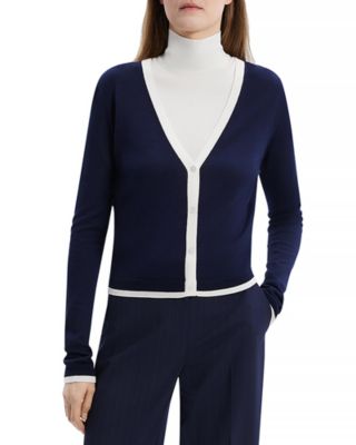 Theory - Tipped Cardigan