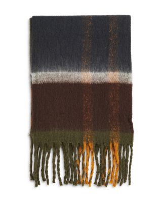 Isla Tartan Boucle Scarf