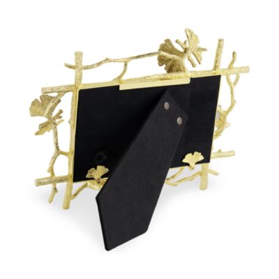 Butterfly Ginkgo Gold Frame, 4&amp;quot; x 6&amp;quot;
