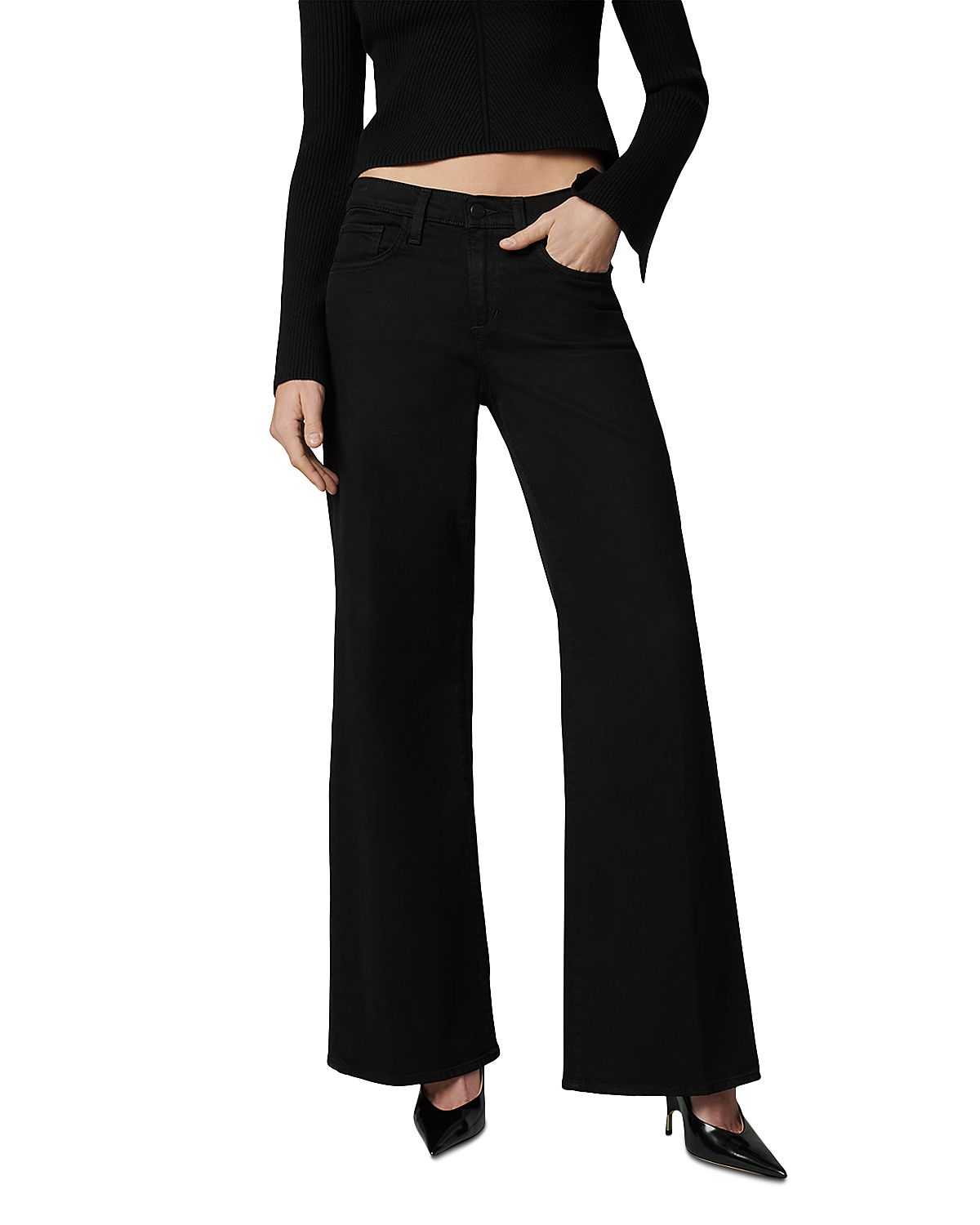 Joe's Jeans The Lou Lou Low Rise Wide Leg Jeans