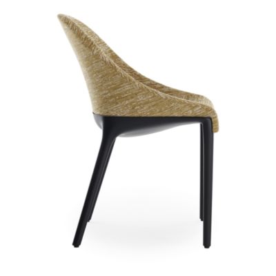 Eleganza Ela Dining Chair, Black Legs