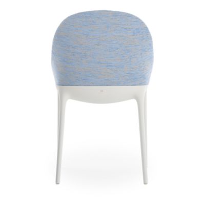 Eleganza Ela Dining Chair, White Legs