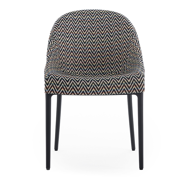 Kartell Eleganza Ela Missoni Dining Chair In Zigzag