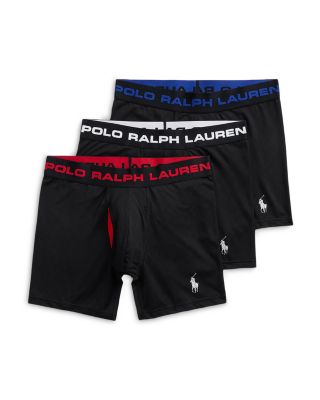 Nylon Stretch Moisture Wicking Boxer Briefs, Pack of 3