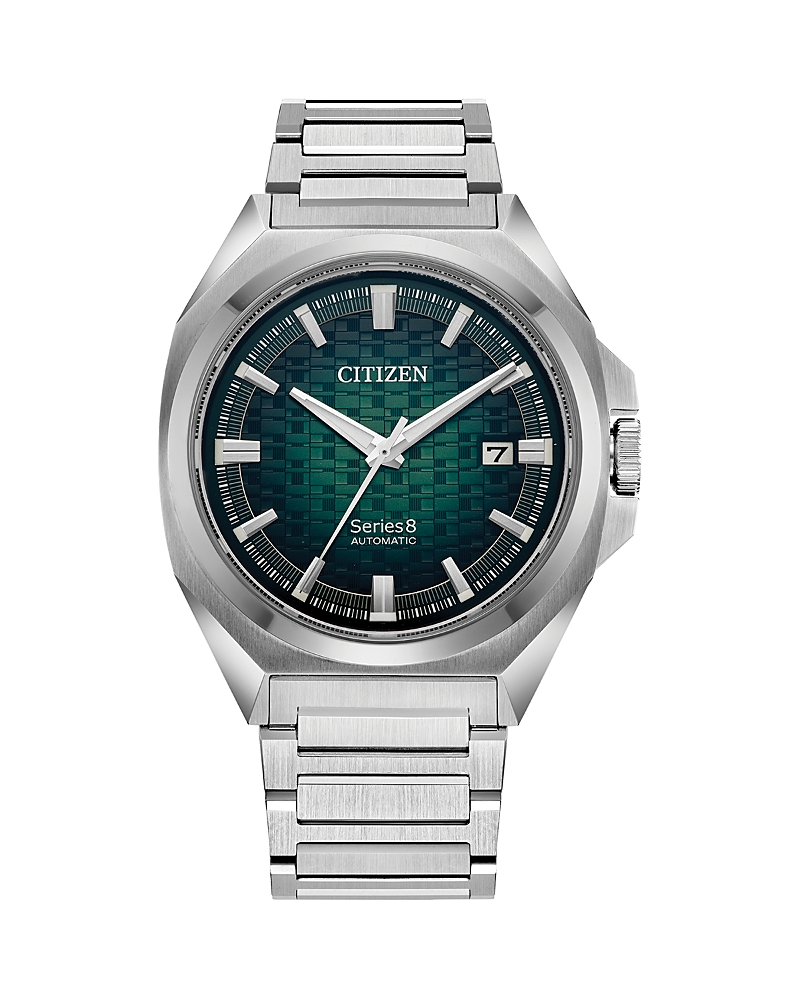 Citizen Series 8 Watch, 40mm In Green/silver